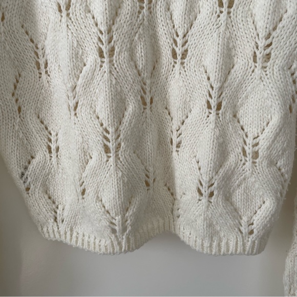 Wild Fable XS Womens White Holiday Sweater Pullover - Picture 3 of 3